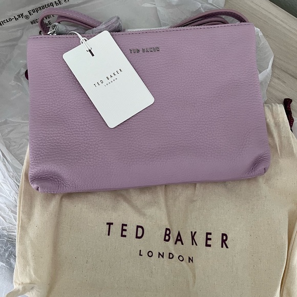 Ted Baker London Bags Ted Baker Macey Tassel Double Zip Crossbody